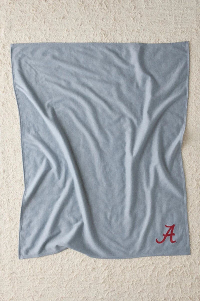 NCAA Logo Sweatshirt Throw Blanket