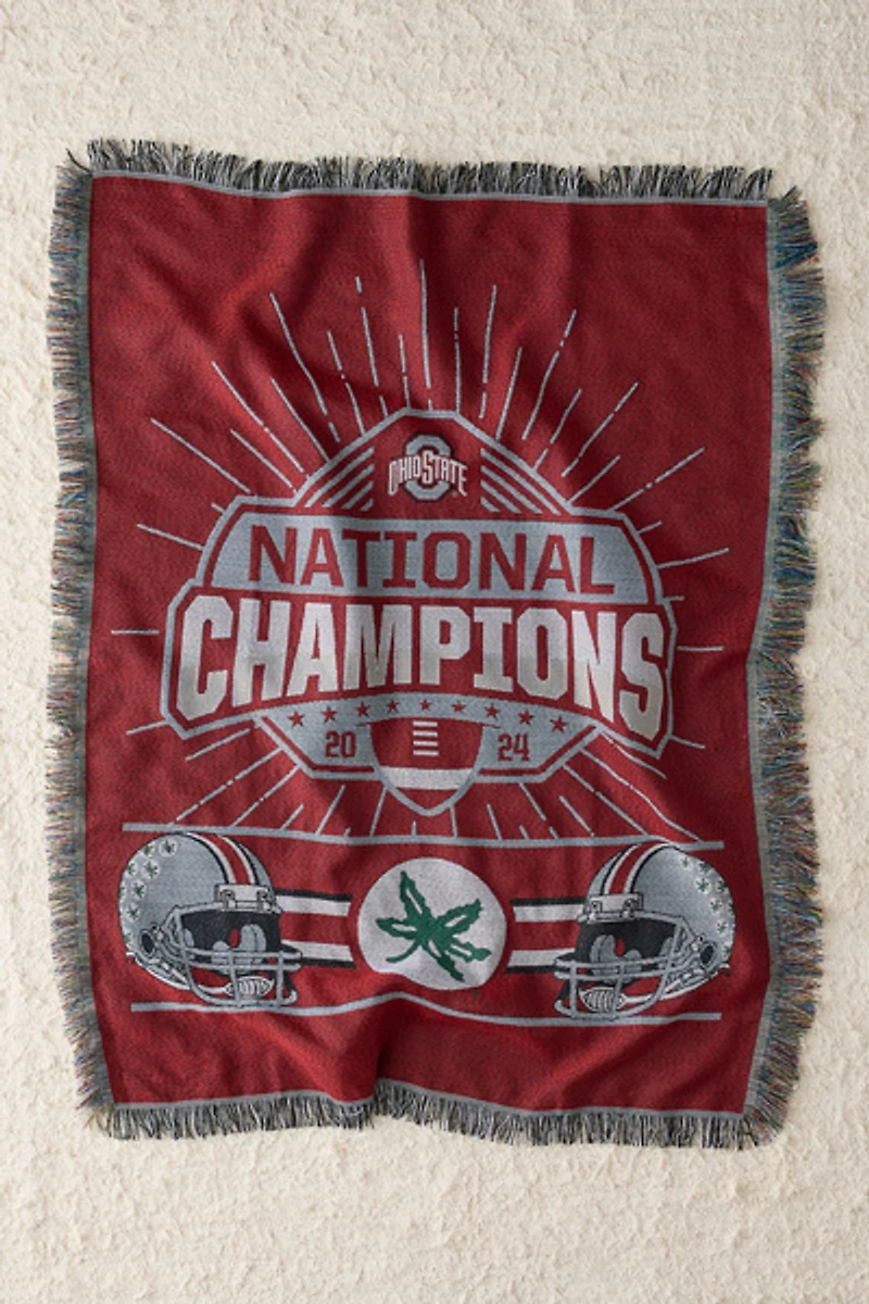 NCAA 2024 FBC Peak Tapestry Throw Blanket