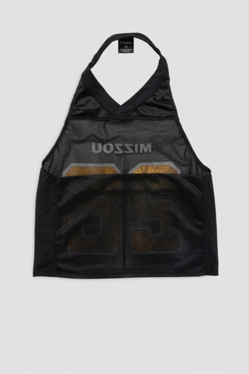 Rework Mizzou Tigers Football Halter Top