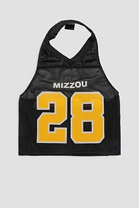 Rework Mizzou Tigers Football Halter Top