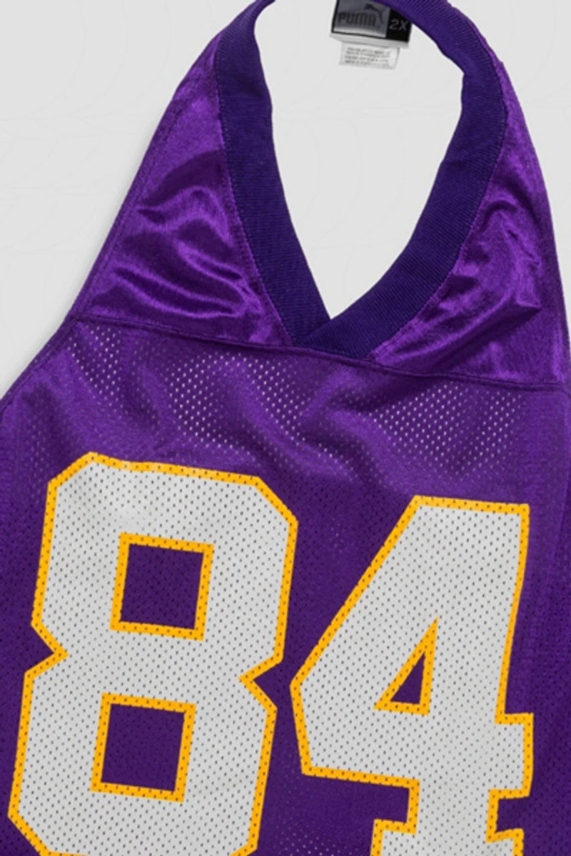 Rework Minnesota Vikings Football Halter Top