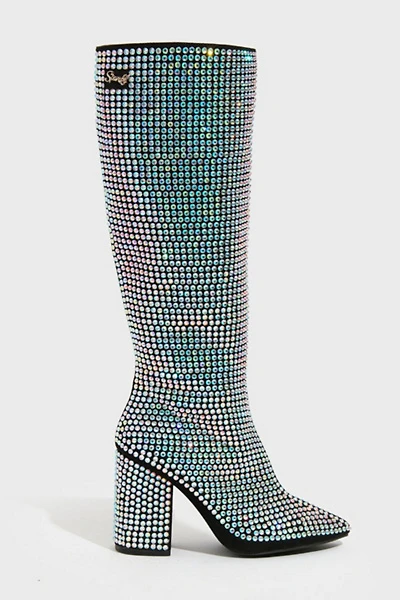 Sparkl Rhinestone Heeled Boot