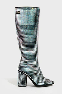Sparkl Rhinestone Heeled Boot