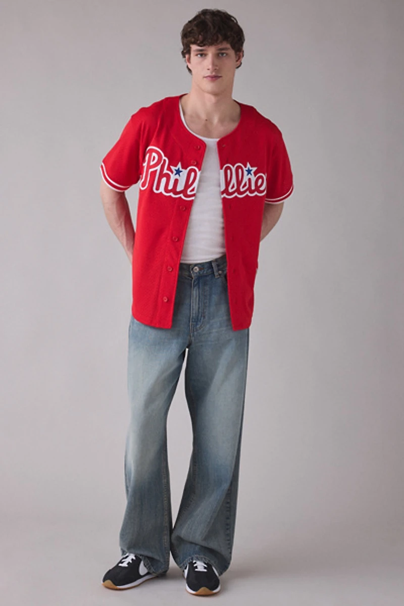 Mitchell & Ness MLB Philadelphia Phillies Darren Daulton Baseball Jersey