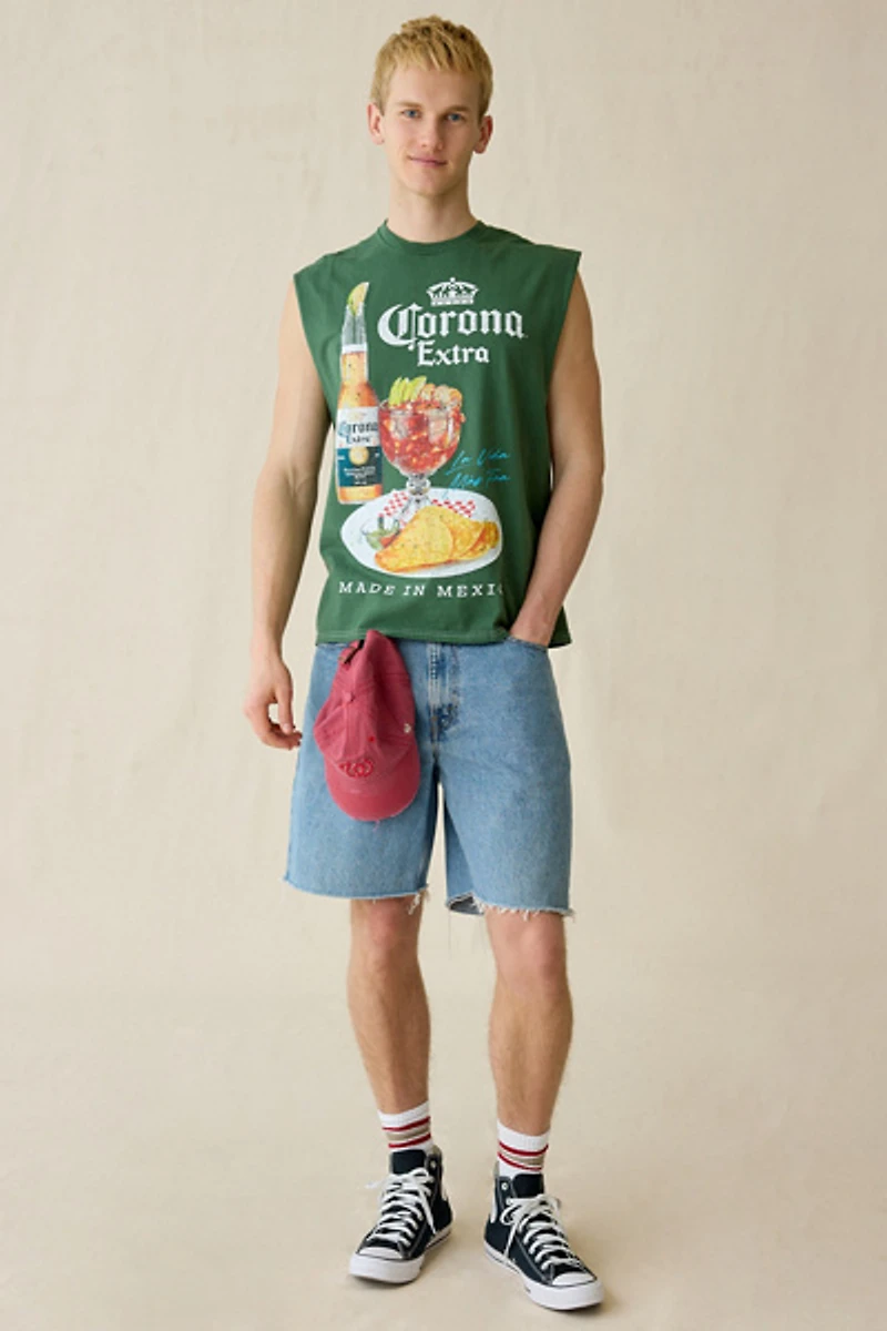 Corona Extra Summer Cerveza Muscle Tee