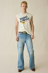 Modelo Made Mexico Graphic Muscle Tee