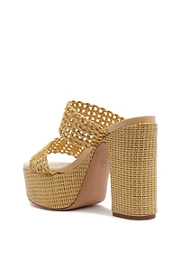 Schutz Aberdeen Platform Heeled Sandal