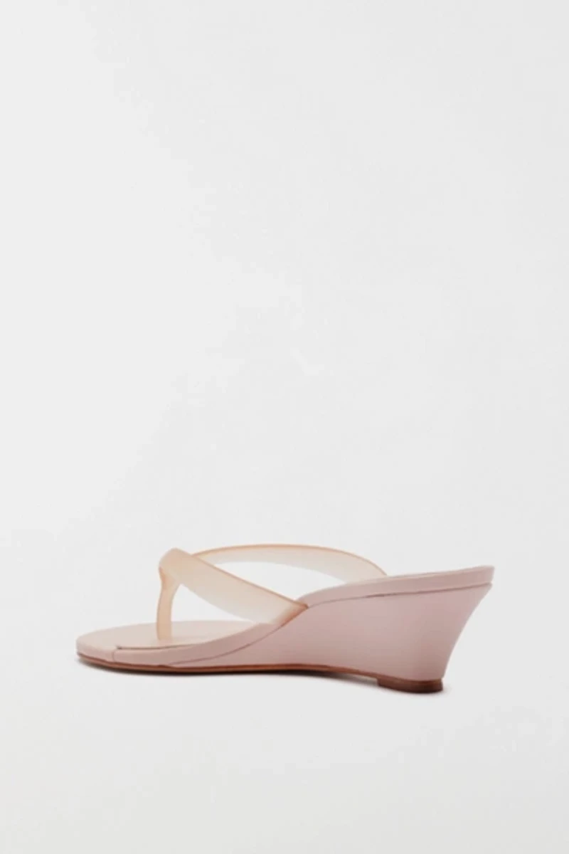 Schutz Roslyn Wedge Thong Heel