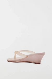 Schutz Roslyn Wedge Thong Heel