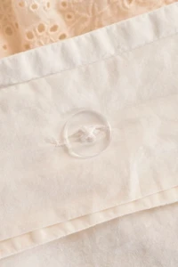 Meg Waterfall Ruffle Cotton Voile Duvet Cover