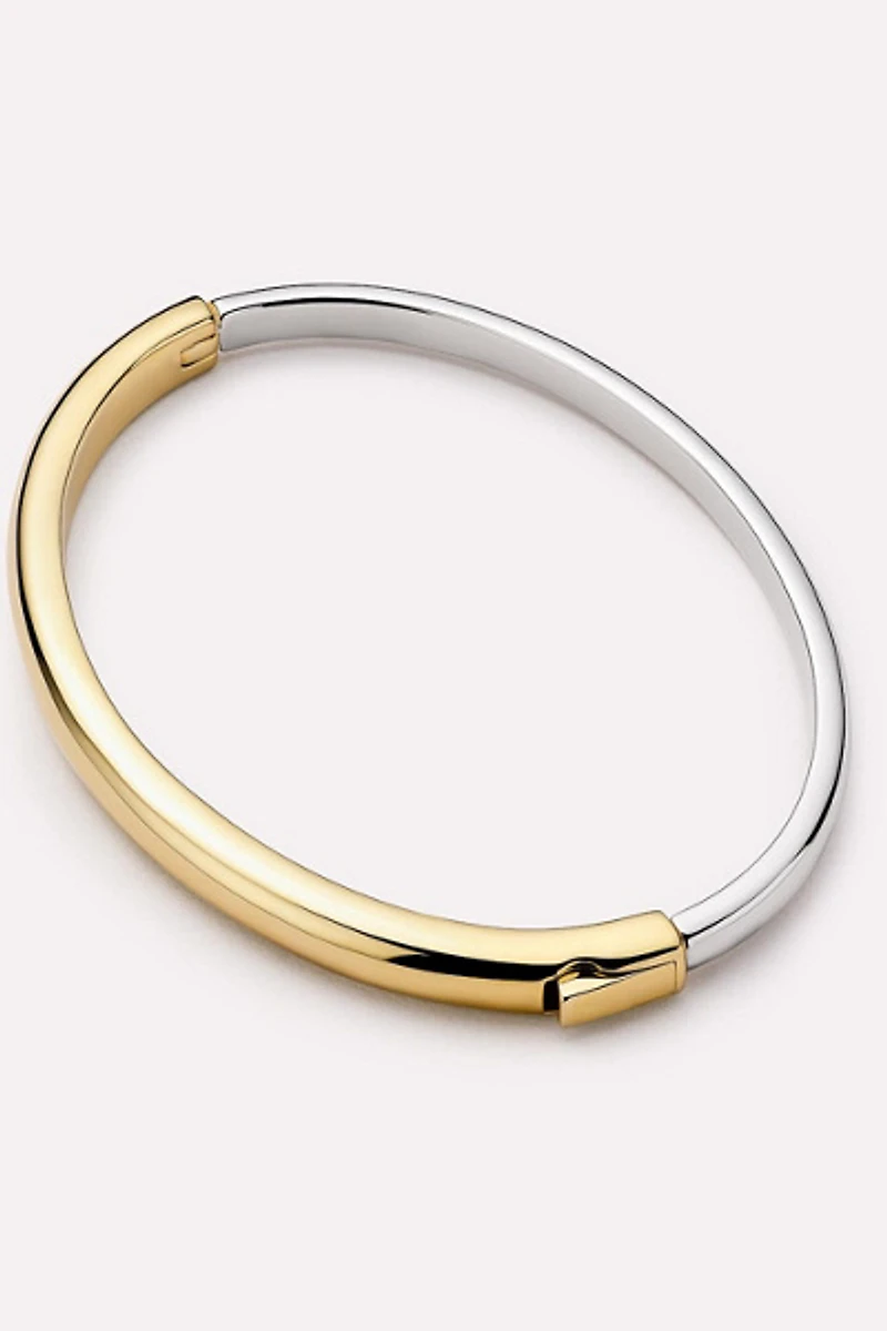 Ana Luisa Bangle Bracelet - Brynley Two Tone