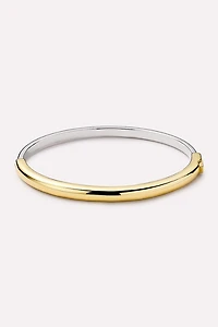 Ana Luisa Bangle Bracelet - Brynley Two Tone
