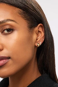 Ana Luisa Giulia Bold Hoop Earrings