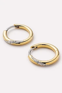 Ana Luisa Kira Slim Hoop Earrings