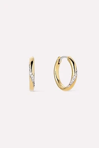 Ana Luisa Kira Slim Hoop Earrings