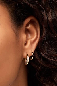 Ana Luisa Kira Slim Hoop Earrings