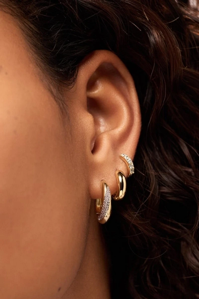 Ana Luisa Kira Bold Hoop Earrings