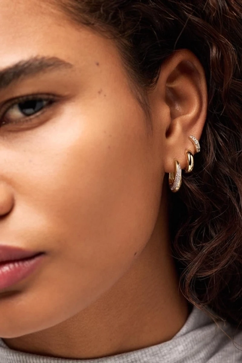 Ana Luisa Kira Bold Hoop Earrings