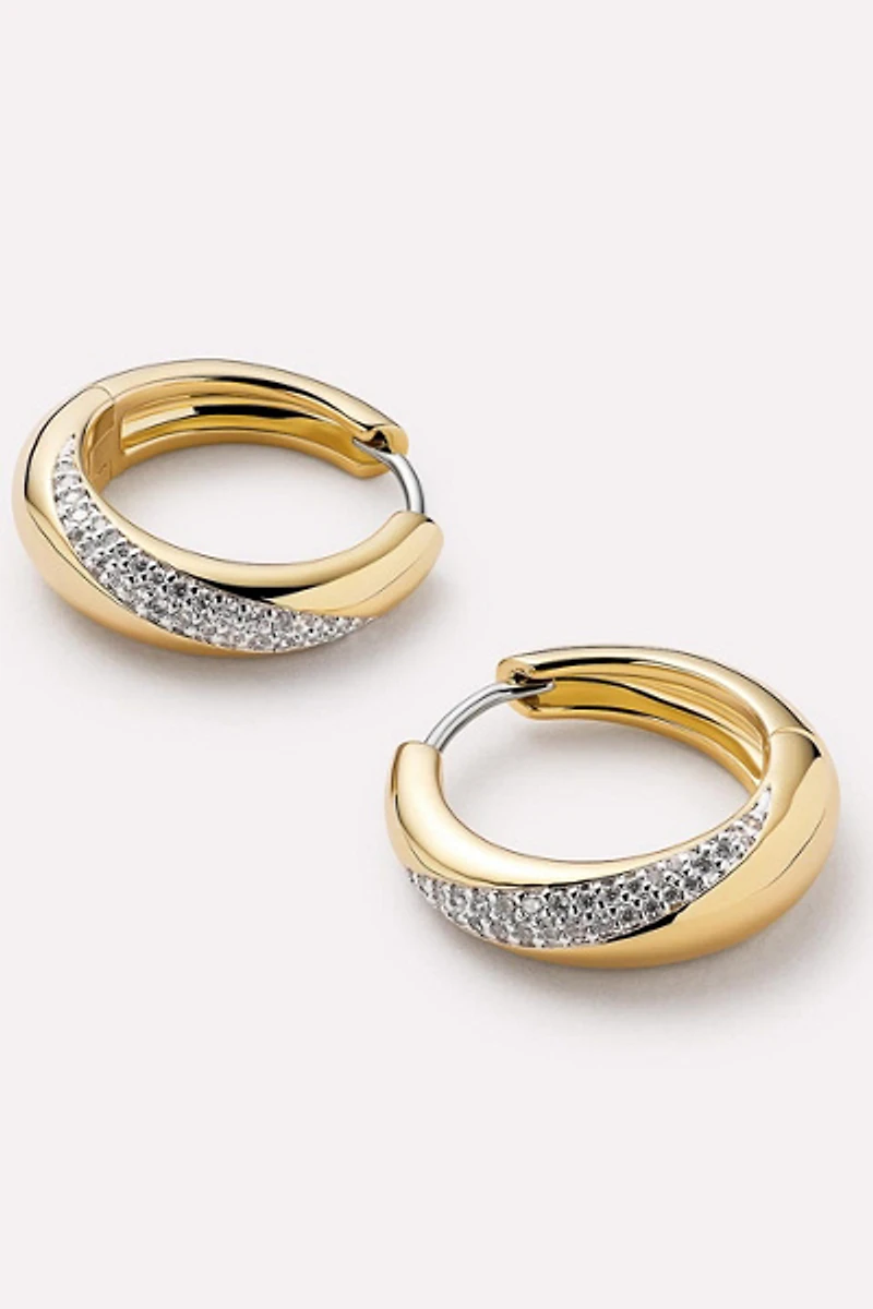 Ana Luisa Kira Bold Hoop Earrings