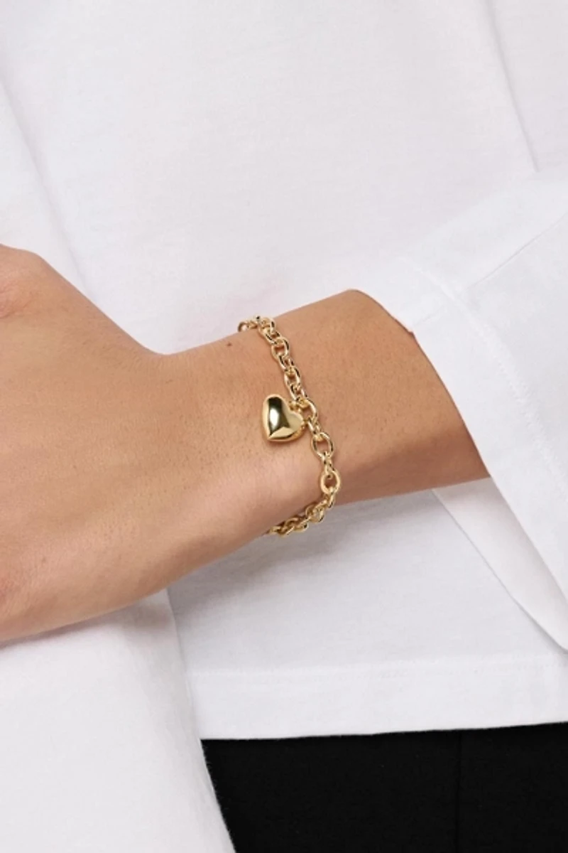 Ana Luisa Lev Gold Charm Bracelet