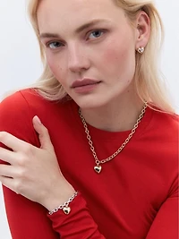Ana Luisa Lev Bold Heart Necklace
