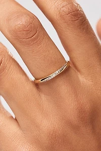 Ana Luisa Kira Slim Gold Band Ring