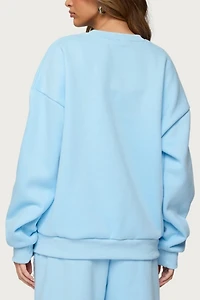 Edikted Love Oversized Sweatshirt