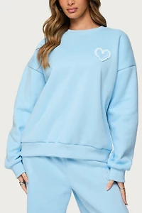 Edikted Love Oversized Sweatshirt