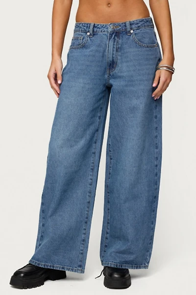 Edikted Skye Low Rise Baggy Jeans