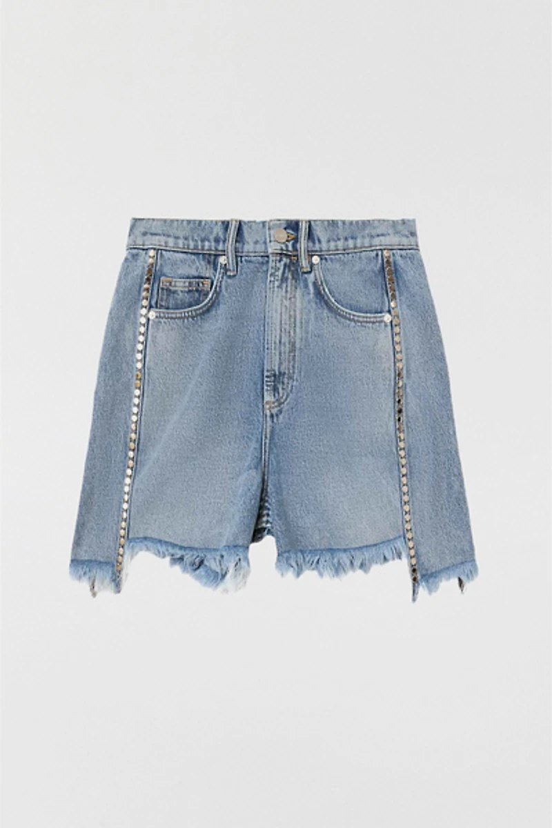 AllSaints Frankie Studded Denim Jorts