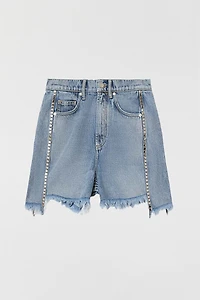 AllSaints Frankie Studded Denim Jorts
