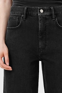 AllSaints Sadie High-Rise Barrel Leg Jean