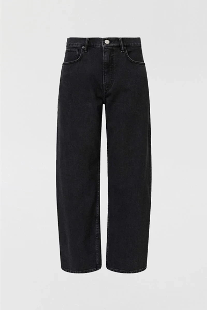 AllSaints Sadie High-Rise Barrel Leg Jean
