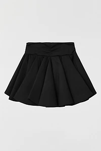 AllSaints Tulip Ponte Godet Mini Skirt