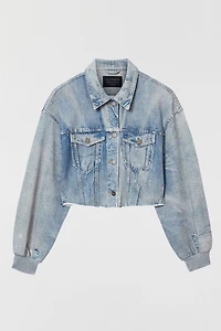 AllSaints Anders French Terry Illusion Shacket