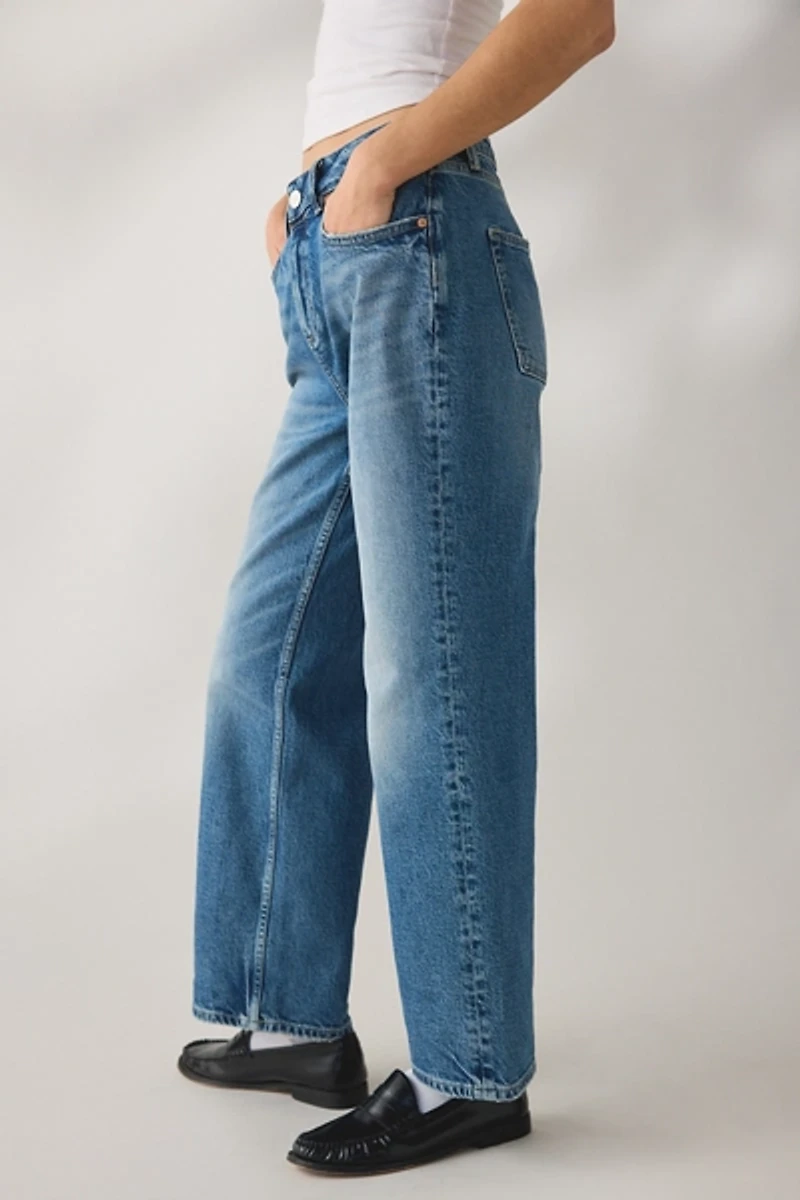 AllSaints Ida High-Rise Straight Leg Jeans