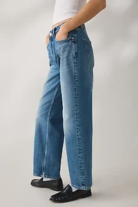 AllSaints Ida High-Rise Straight Leg Jeans