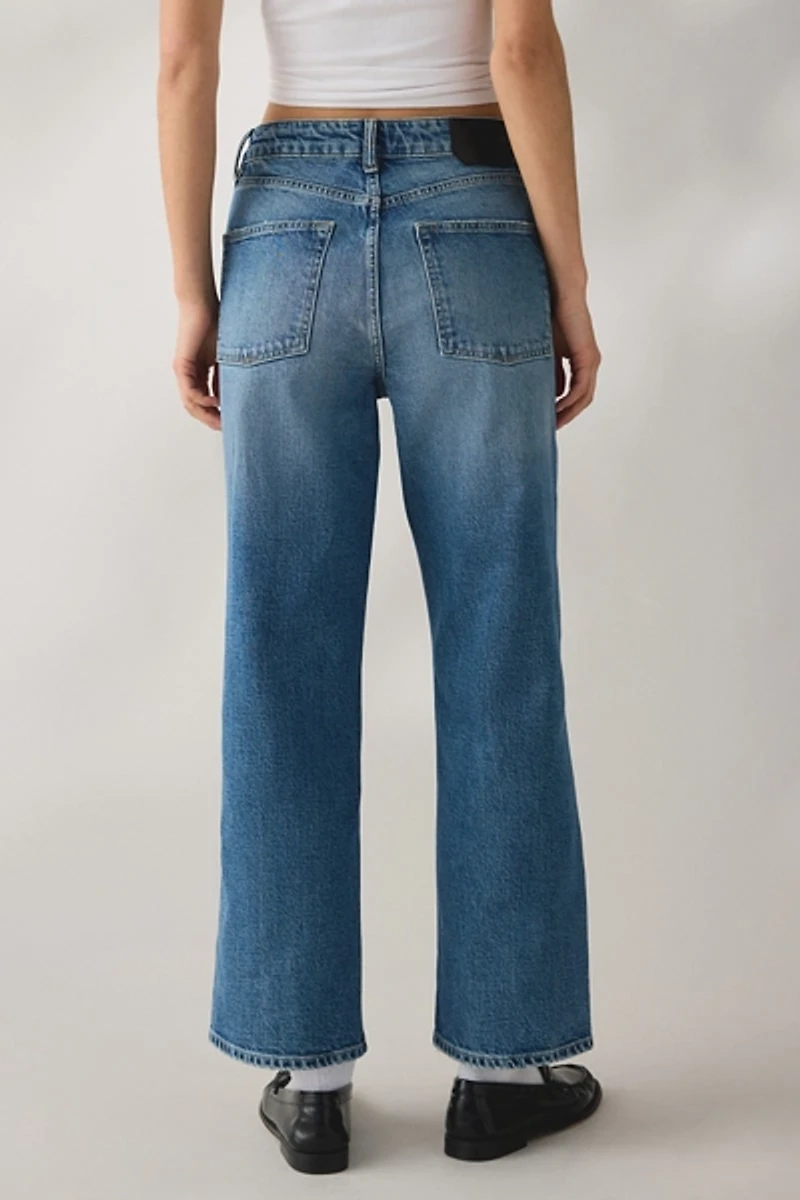 AllSaints Ida High-Rise Straight Leg Jeans