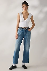 AllSaints Ida High-Rise Straight Leg Jeans