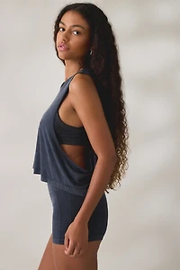 Out From Under Tara Cropped Racerback Tank Top