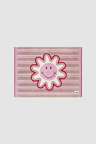 Barefoot Dreams CozyChic® Smiley® Striped Knit Throw Blanket