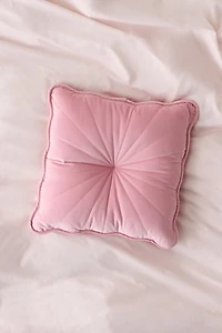 Emma Pintuck Velvet Throw Pillow