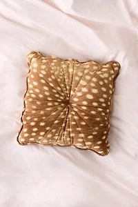 Emma Pintuck Velvet Throw Pillow