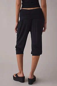Out From Under Stormy Foldover Culotte Pants