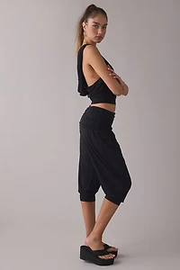 Out From Under Stormy Foldover Culotte Pants