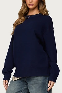 Edikted Ximenia Cutout Back Sweater
