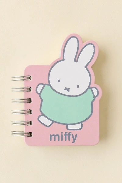 Miffy Figure Die-Cut Pocket-Sized Notebook