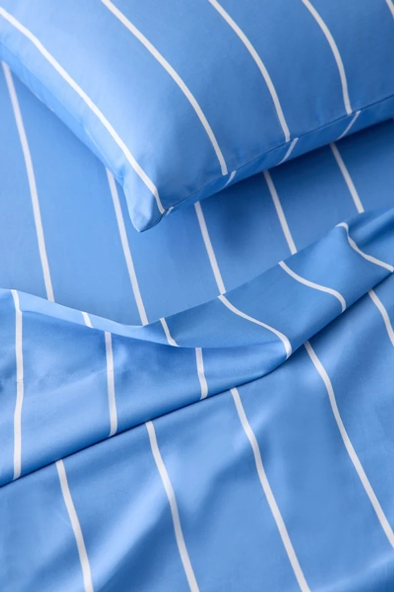 Regina Patterned Cotton Sateen Sheet Set