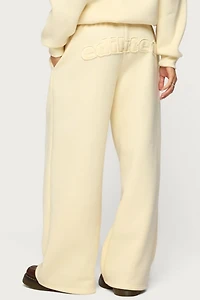 Edikted Jaylie Wide Leg Sweatpants