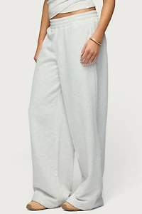 Edikted Jacie Wide Leg Sweatpants